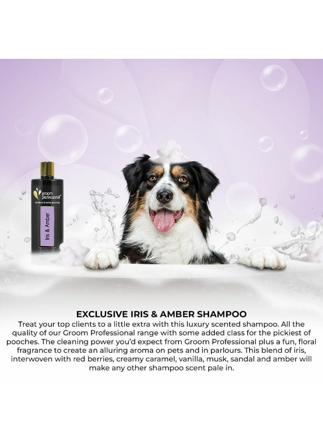 Groom Professional Iris & Amber Shampoo 450ml – Luxury Scented Dog Shampoo - Image 5